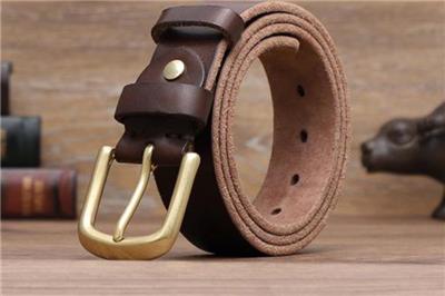 How to distinguish genuine and fake cowhide belts